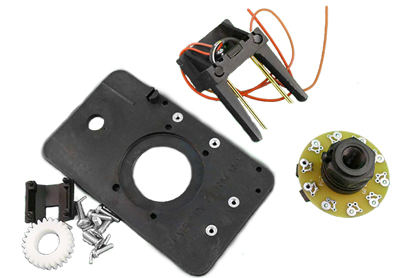 WIKA Mobile Control - PAT Hirschmann Angle 2 Pole Slip Ring Assembly WIKA Mobile Control - PAT Hirschmann Angle 2 Pole Slip Ring Assembly